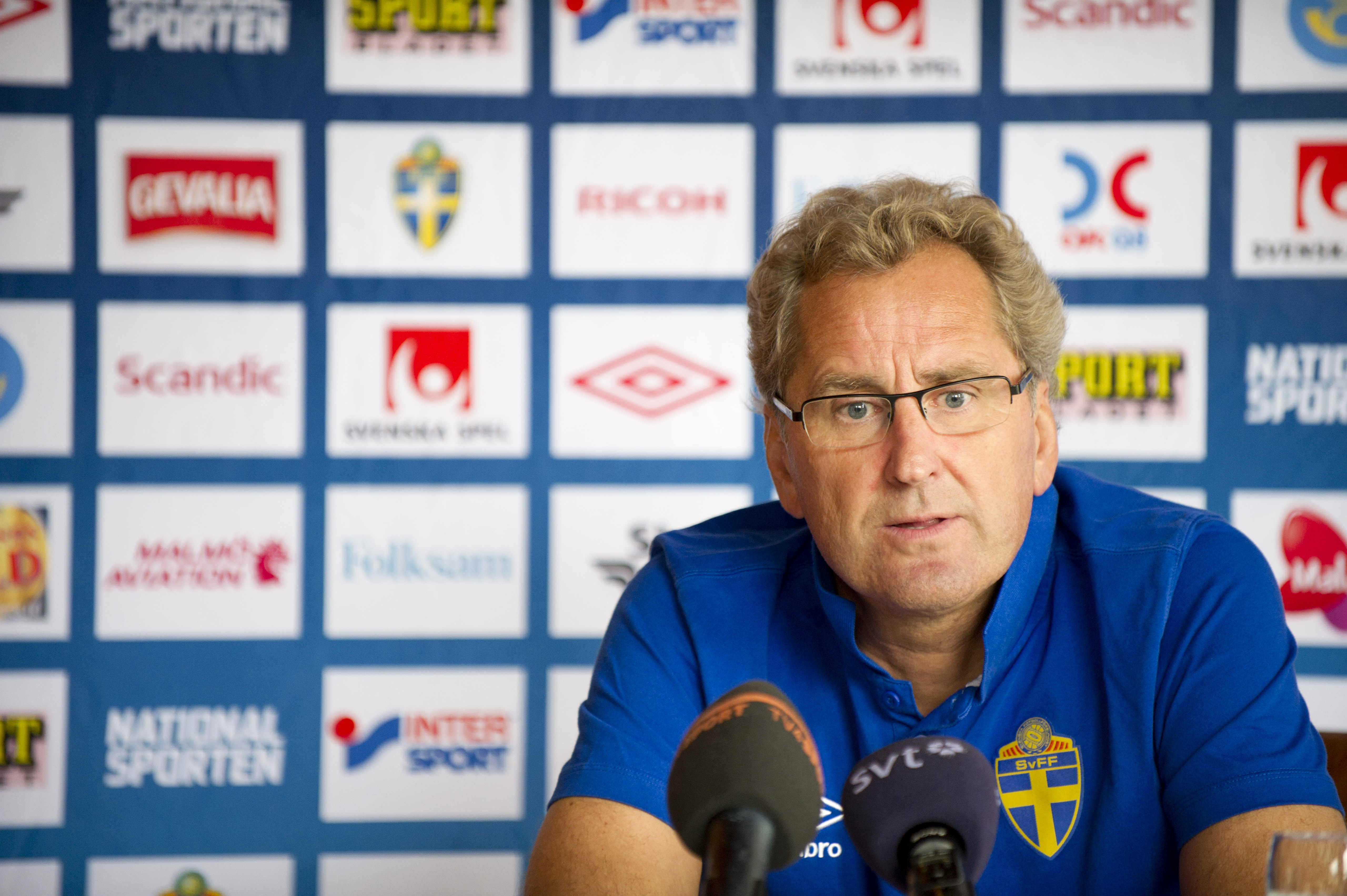 Anders Svensson, Erik Hamrén, Svenska Landslaget